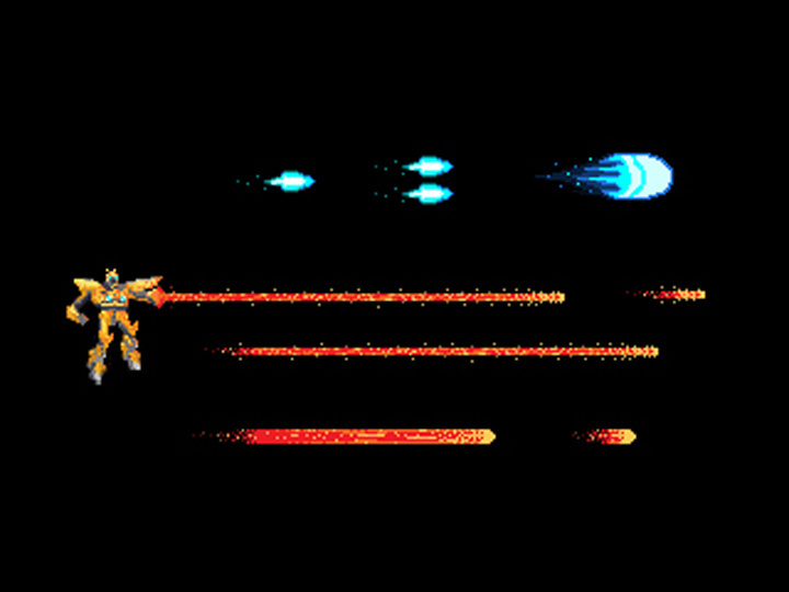 8-Bit Transformers Game