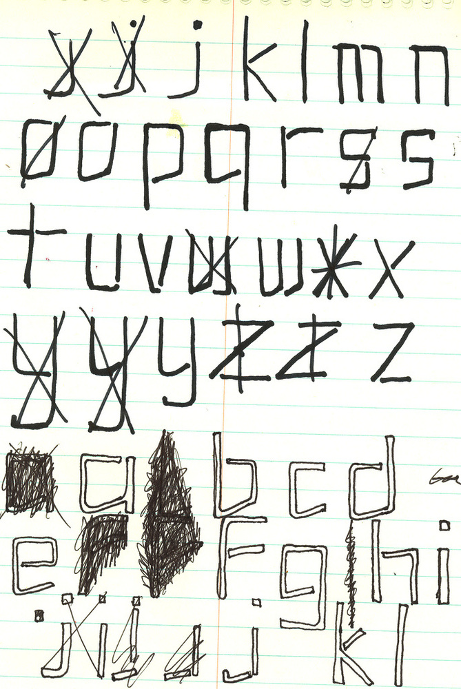 Letter drawings