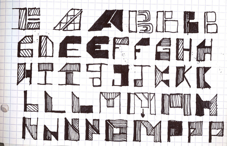 Letter drawings