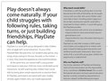 Mailable Brochure / Content and Layout