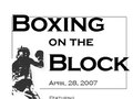 Program for Boxing Event