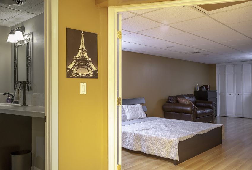 Basement Bedroom & Bath