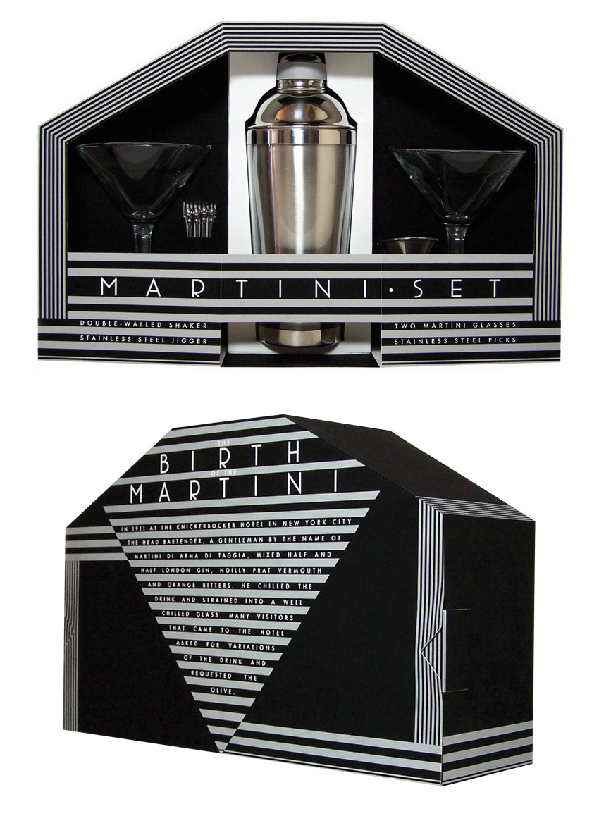 Martini Set Packaging Concept