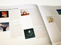 Qorvis marketing brochure spread
