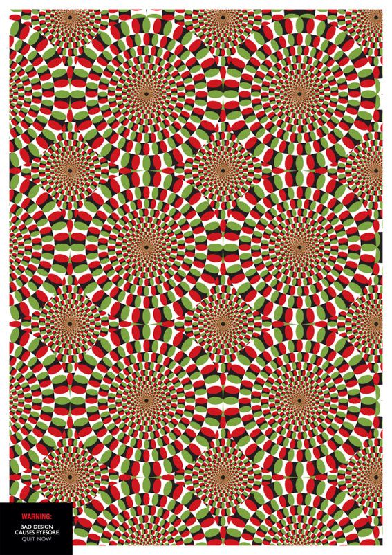 winning entry for the 2007 poster competition organized by Foreign Policy during the Singapore Design Festival.
