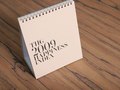 Desk calendar, produced in collaboration with RJ papers for Equus Design. Thanks Adeline Tan for helping with the illustrations