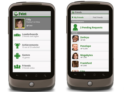 OpenFeint Embedded Application