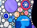 Interactive Mural: Designed by alfalfa studio, colored in by the exhibition attendees