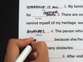 Filling in my answers to the "Where are you going?" madlib