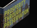 "Prosperity Through Preservation" is a booklet that Design Center at VCU produced for the Department of Historic Resources.