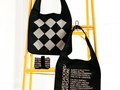 These bags were designed for a book series event for Cisneros, Conversaciones/Conversations