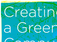 2009 Creating a Green Campus flyer