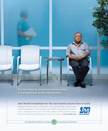 Johns Manville Ad — Designed by McClain Finlon Advertising
