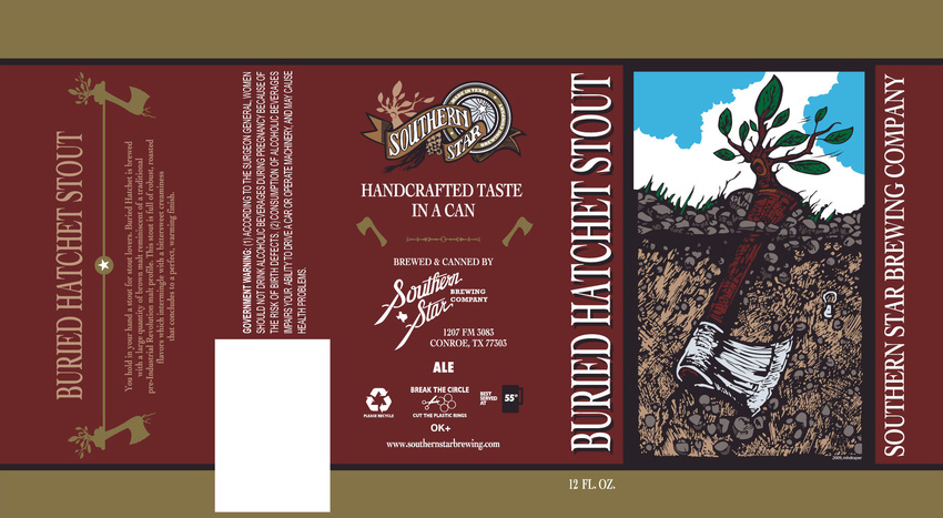 SSBC, Buried Hatchet Stout. (c) 2009, mhdraper, SSBC.