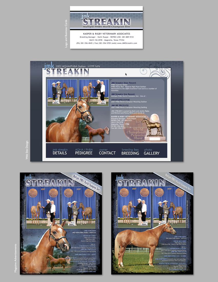 JMK Streakin - Stallion Promotion Marketing Materials