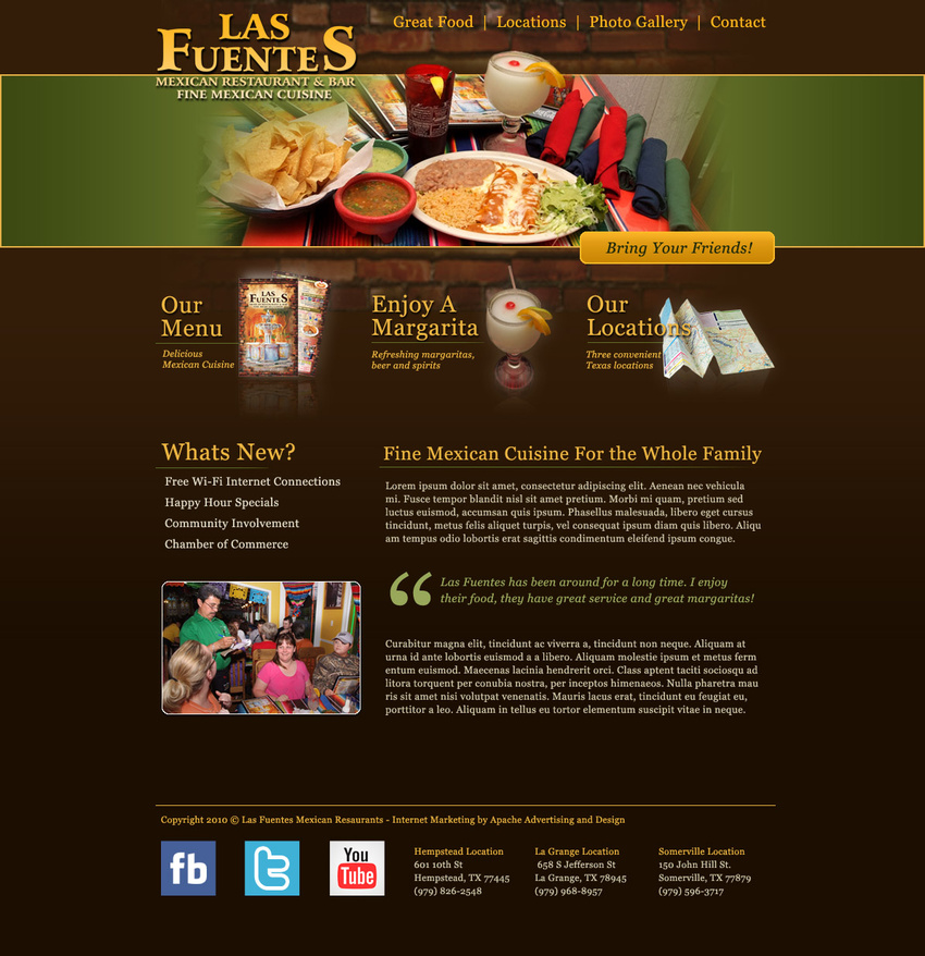 Las Fuentes Mexican Restaurants