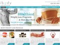 The iBody web site layout