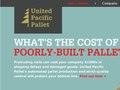 United Pacific Pallet Website Desgin