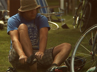 Stillframe from the film For Thousands of Miles