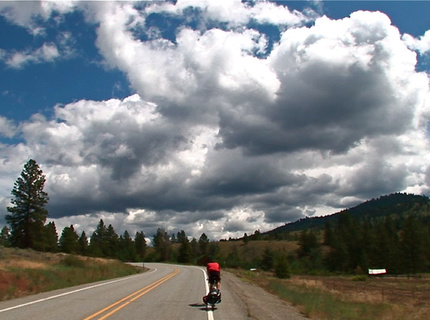 Stillframe from the film For Thousands of Miles