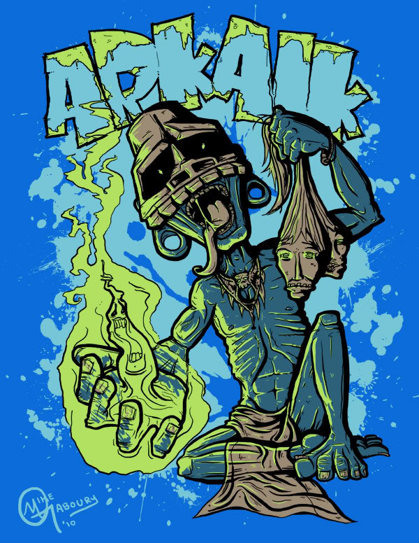 Voodoo Design for Arkaik Clothing.