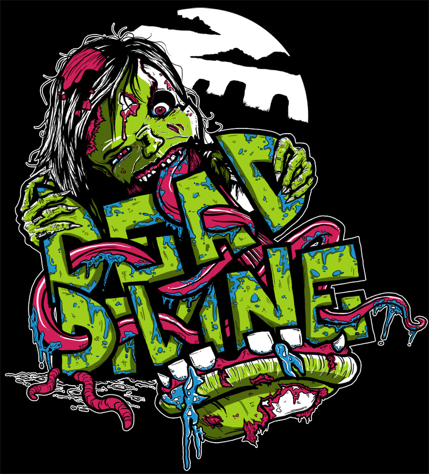 Shirt design for the band Dead and Divine.