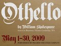 Poster for Shakespeare's Othello