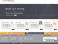 Homepage design for www.firespark.com.au