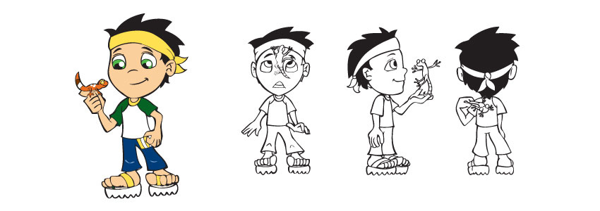 Lu Boy: Character for The Lulus Live Stage Show