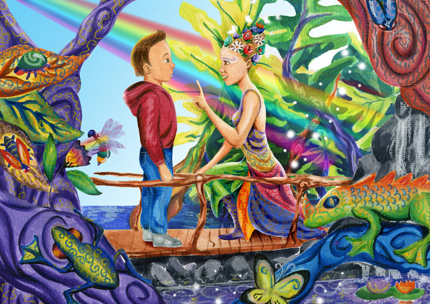 Illustration (paint & digital media)
