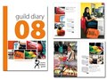 Layout and design for Curtin Student Guild Diary