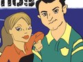 Cartoon versions of characters from SBS programme: Marx & Venus
