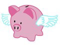 Flying Piggy Bank