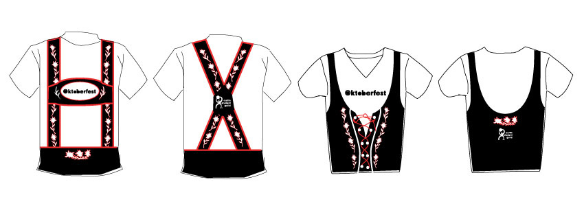 Branded T-shirts for Oktoberfest
