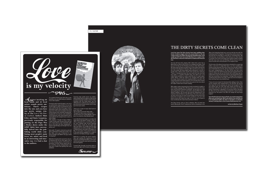Magazine Layout for Grok Magazine