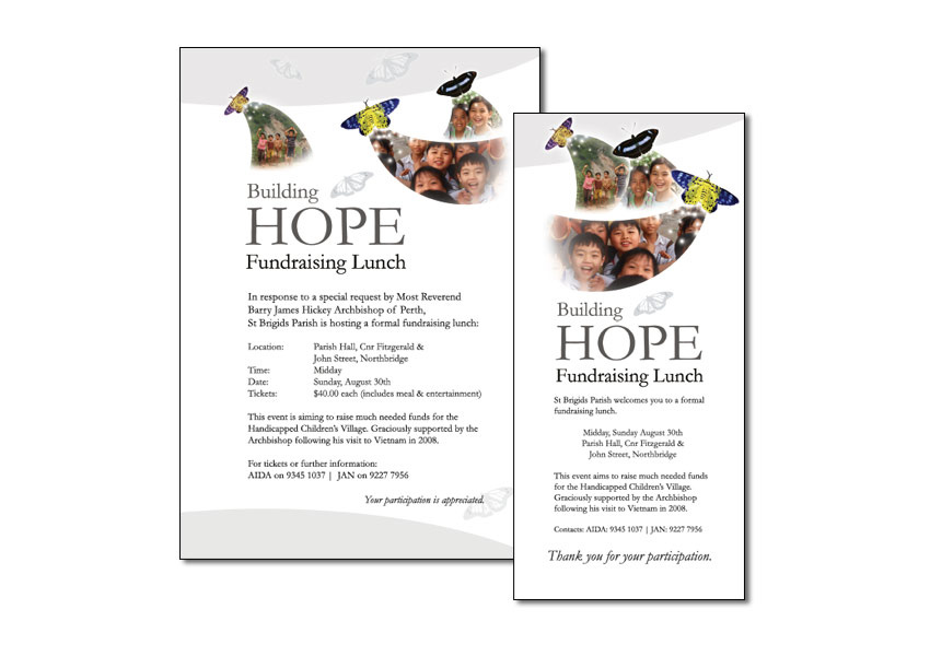 Flyer and ticket design