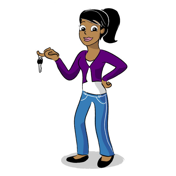 Cartoon character for Office of Road Safety