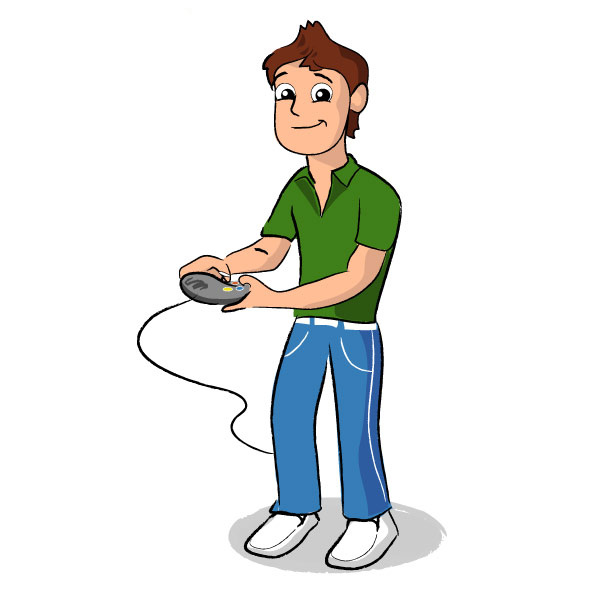 Cartoon character for Office of Road Safety