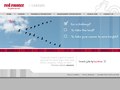 Homepage design for Red Rooster microsite