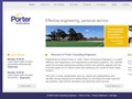 Website design for Porters Engineering