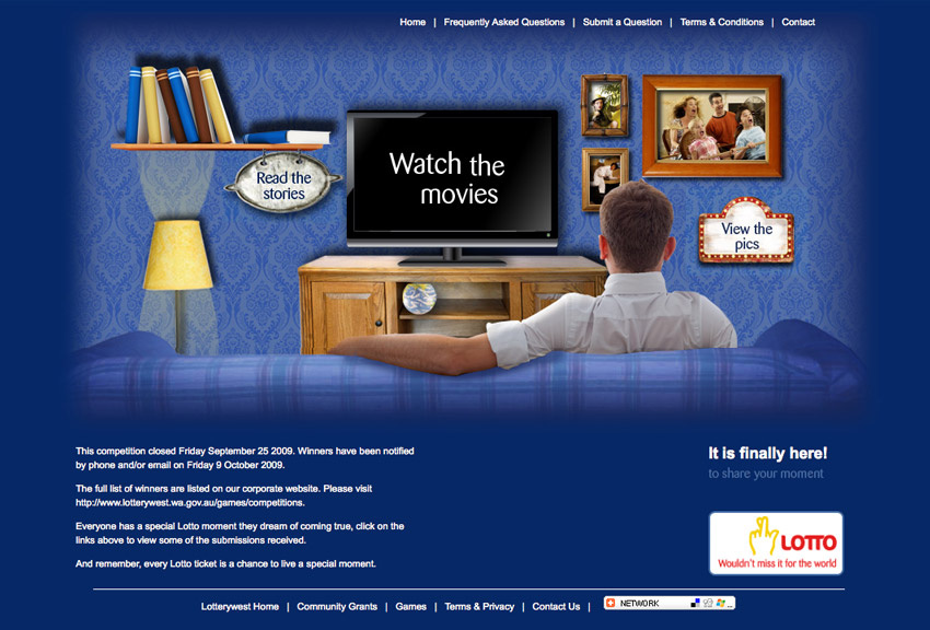Website design for www.shareyourmoment.com.au