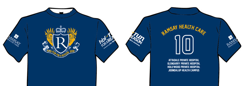 Shirt design for Ramsay Health event