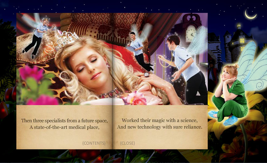 Design for Flash animated website