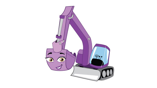 Cartoon Character for Perth City Link
