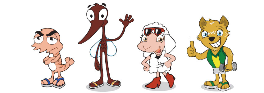 Characters for Comic Strip