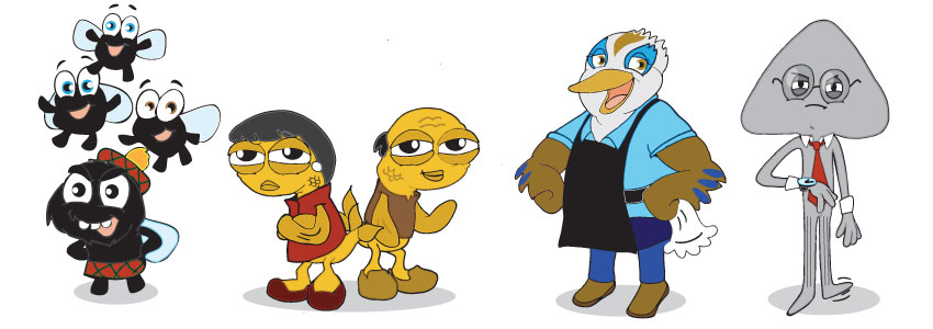 Characters for Comic Strip