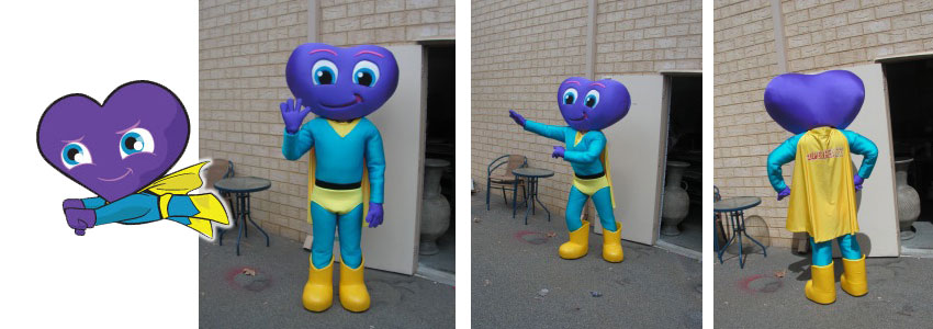 Superheart (created into costume by Character Creations)