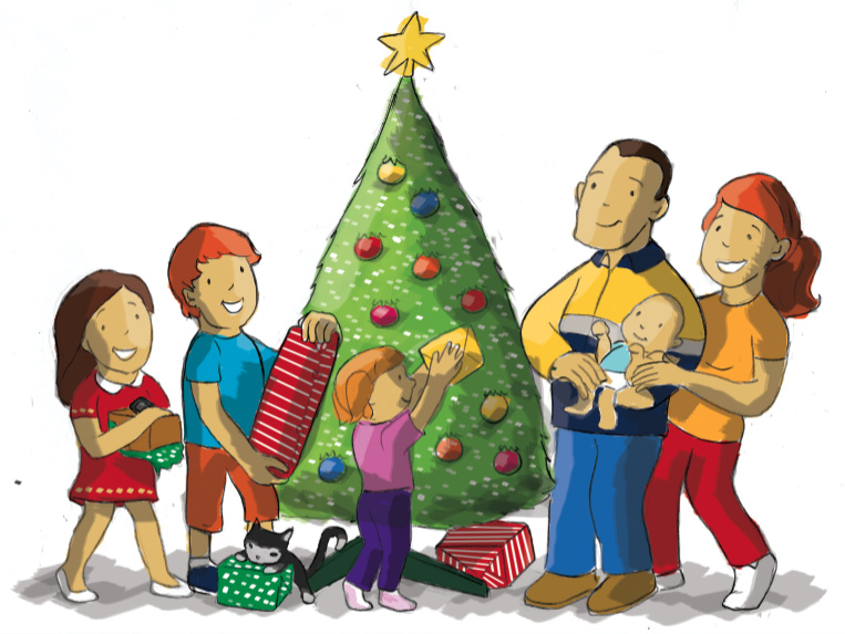 Illustrations for My Fifo Family Calendar