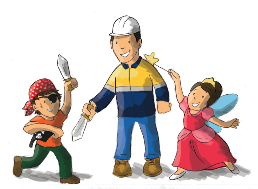 Illustrations for My Fifo Family Calendar