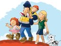 Illustrations for My Fifo Family Calendar